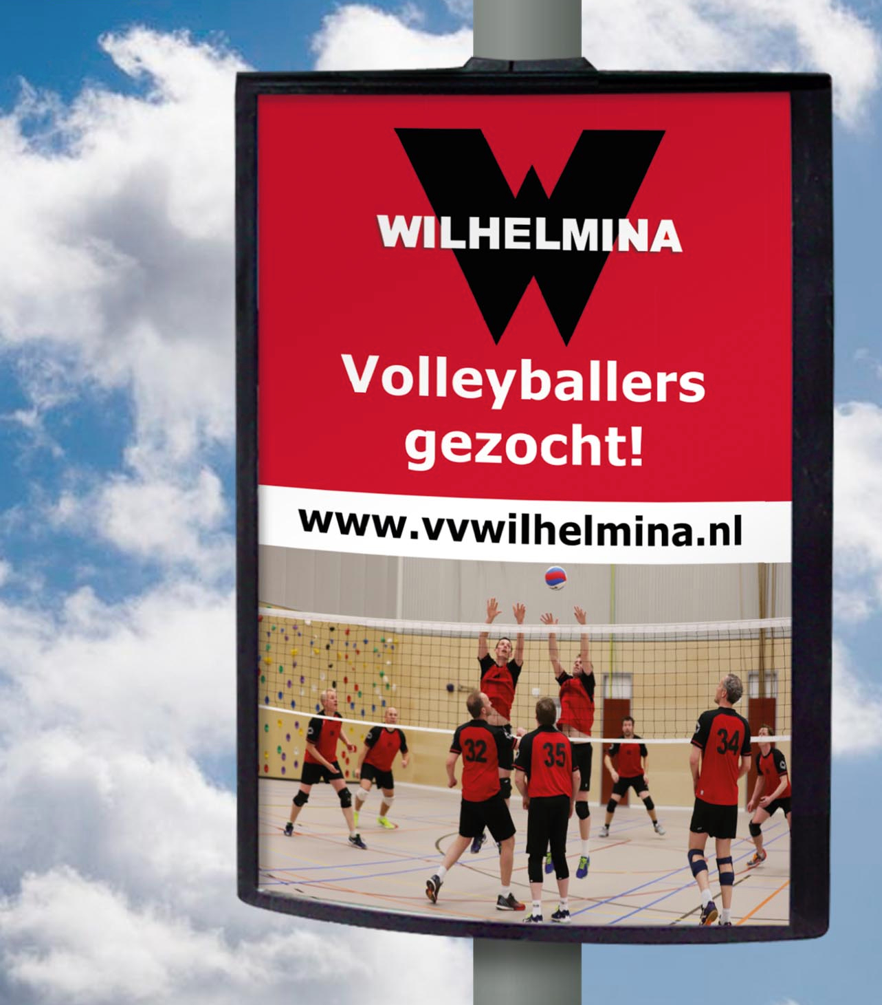 Volleybal-Poster